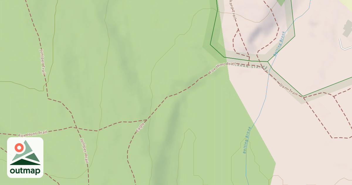 Map of Fox Hunt Trail