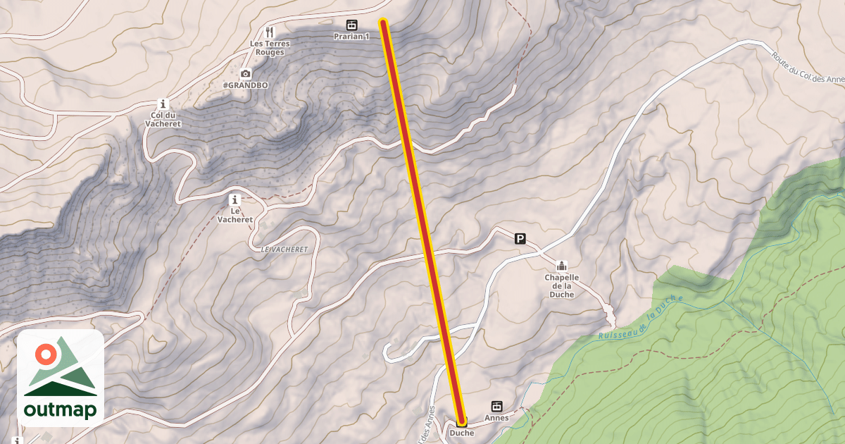 Map of Duche