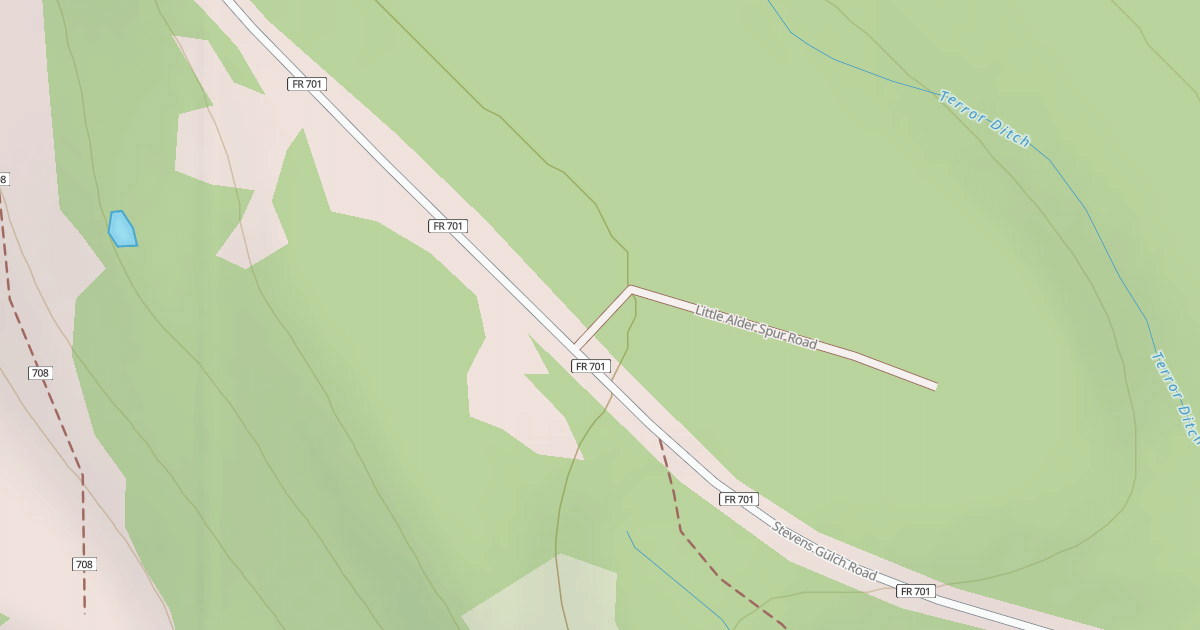 Map preview of LITTLE ALDER