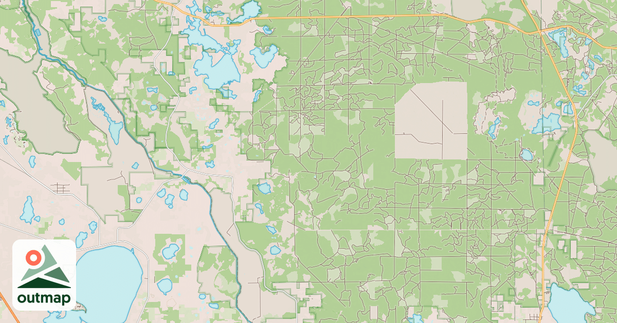 Map of LAKE EATON