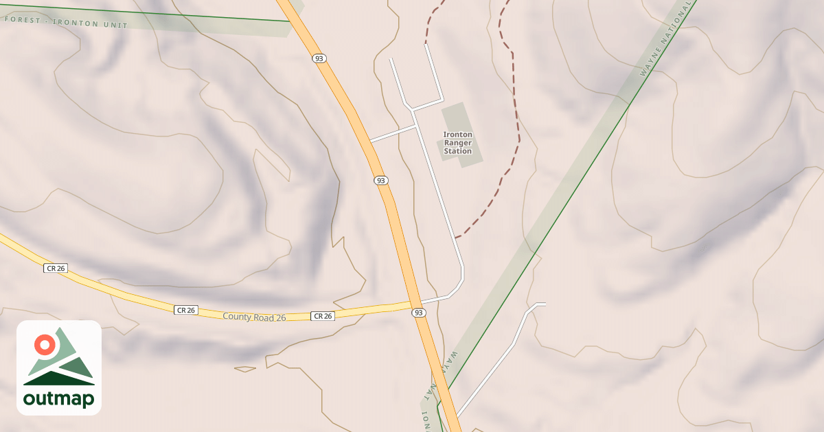 Map of IR IRONTON OFFICE