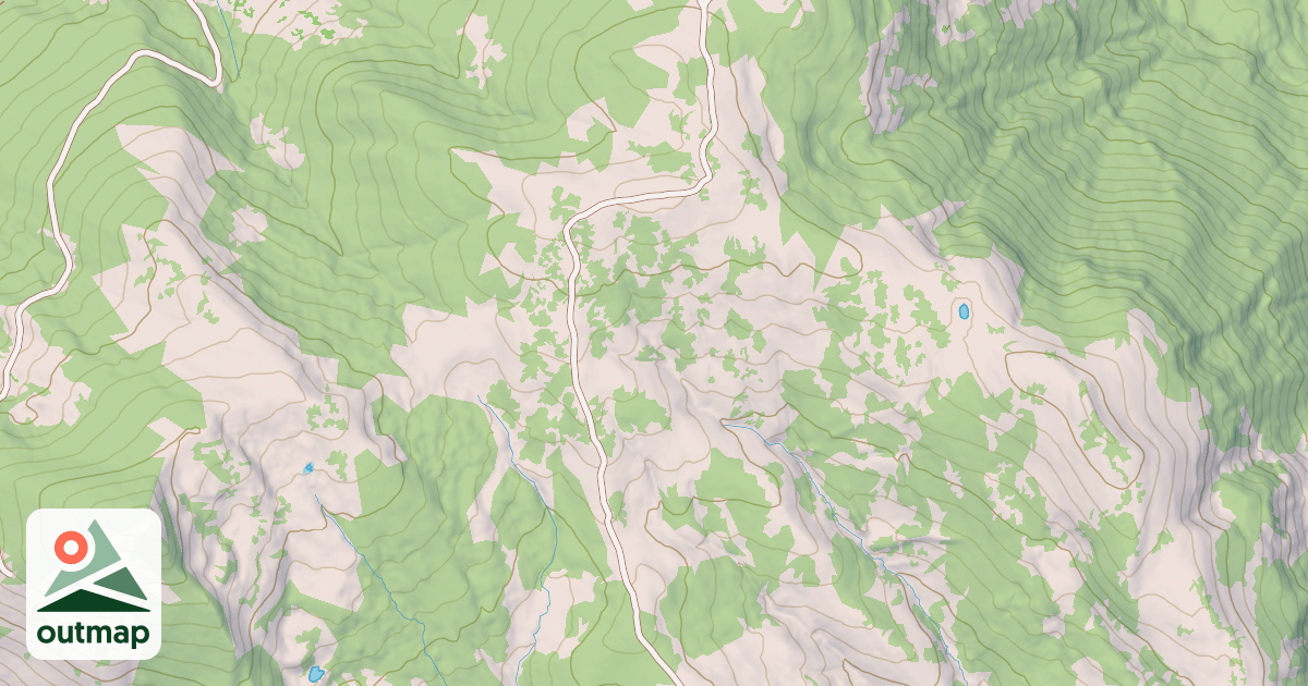 Map of Murphy-Squaw Creek