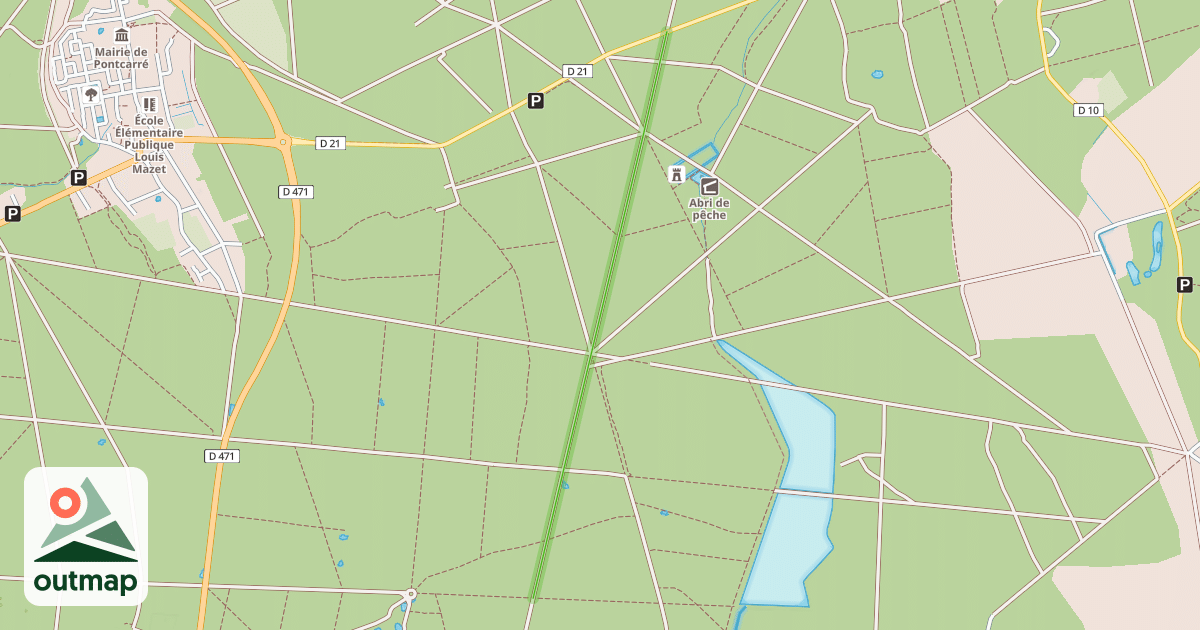 Map of Route de la Barrière Noire