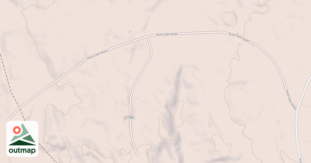 Map of BUCK EAST