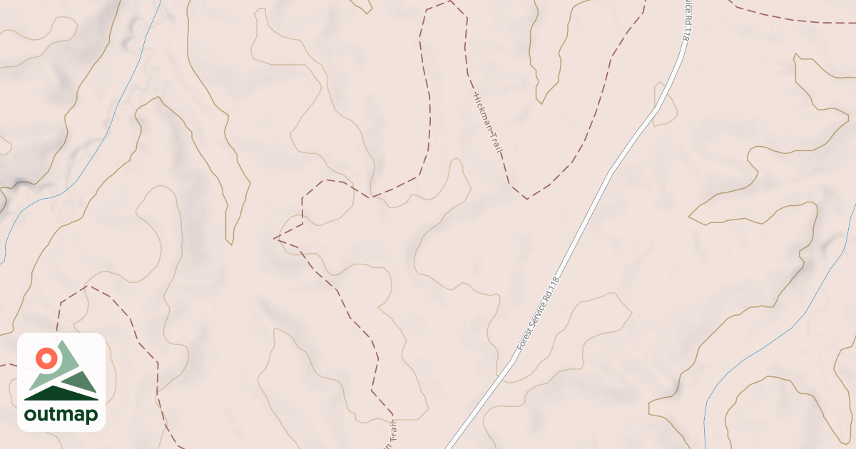 Map of 118-B