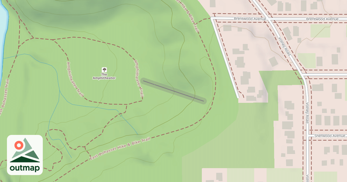 Map of Ski Slope