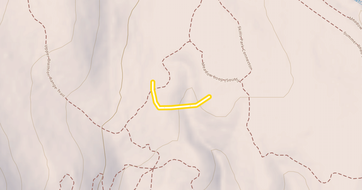 Map preview of Meadow Loop