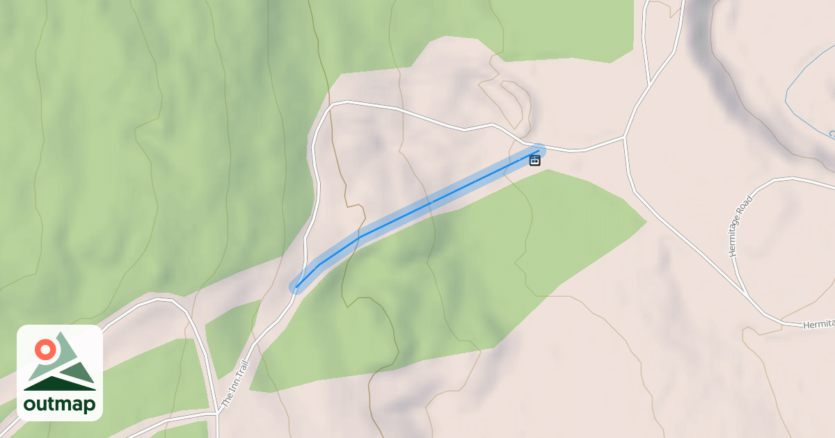 Map of The Inn Trail