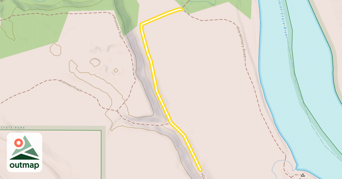Map of Deer Creek Loop