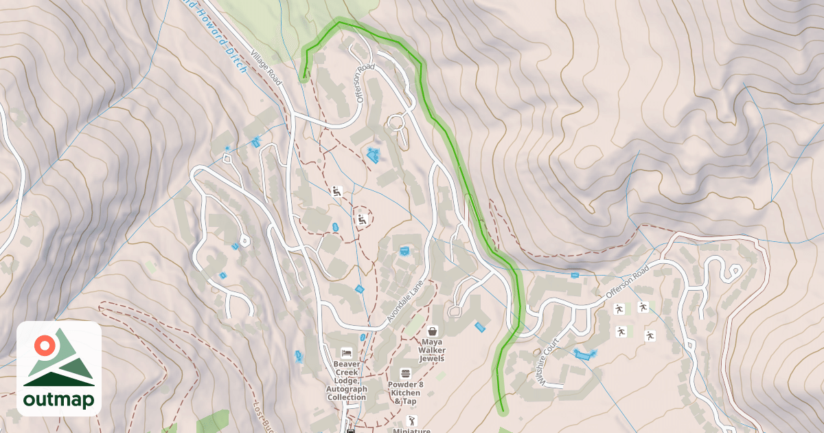 Map of Charter Skiway