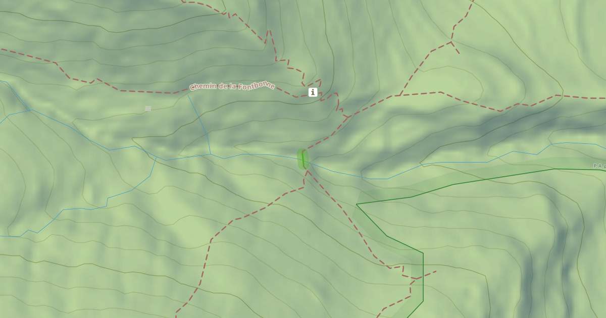 Map preview of Pont de la Lune