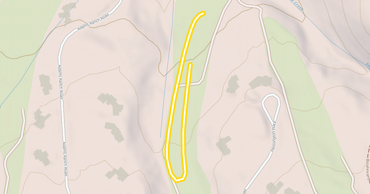 Map preview of Skunk Creek Trails