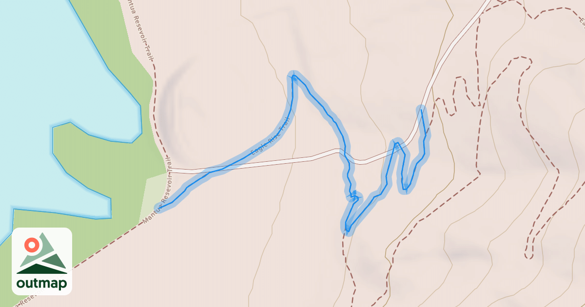 Map of Eagle Rise Trail