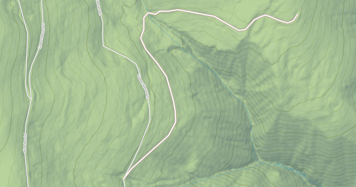 Map preview of QUEEN MOUNTAIN C