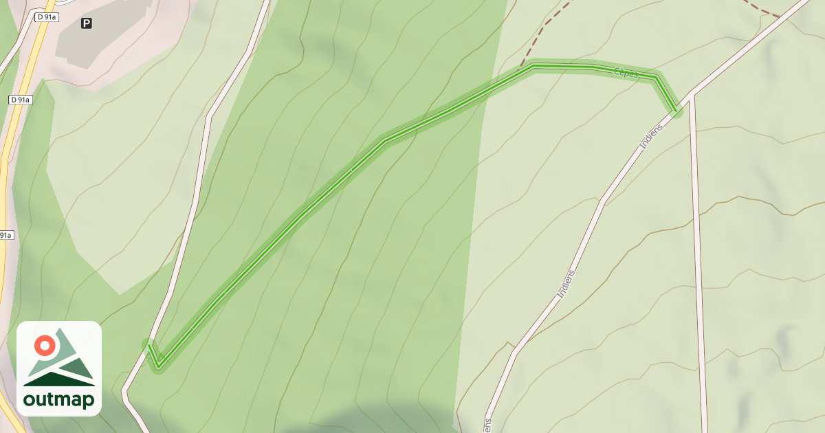 Map of Cèpes