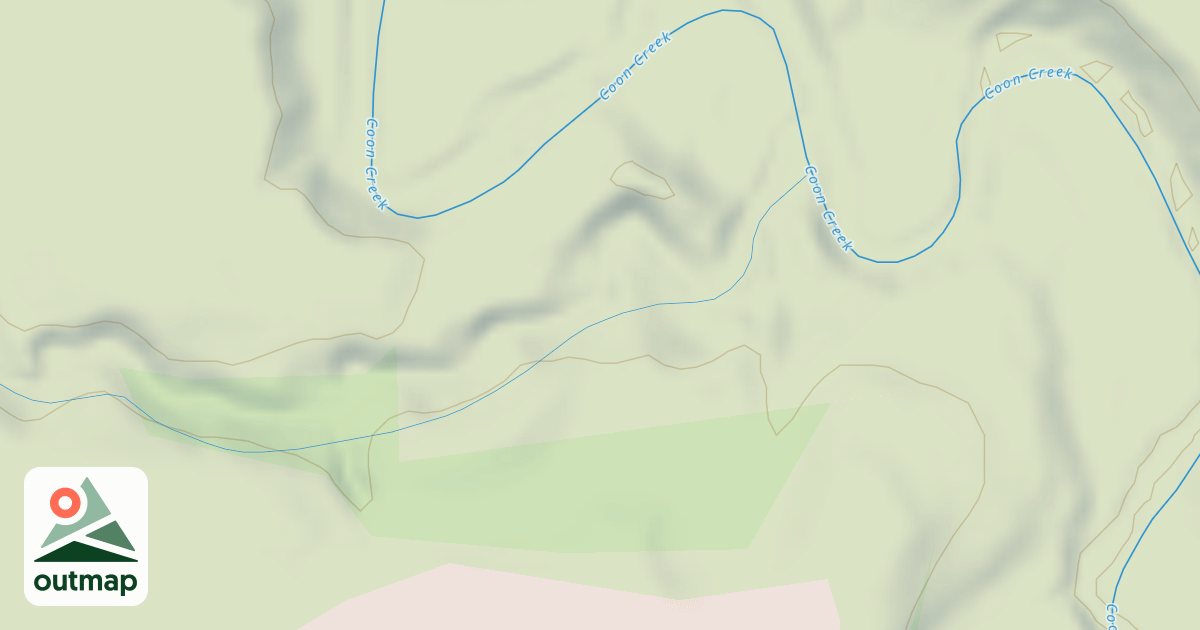 Map of Shady Oaks Native Prairie Adventure Trails