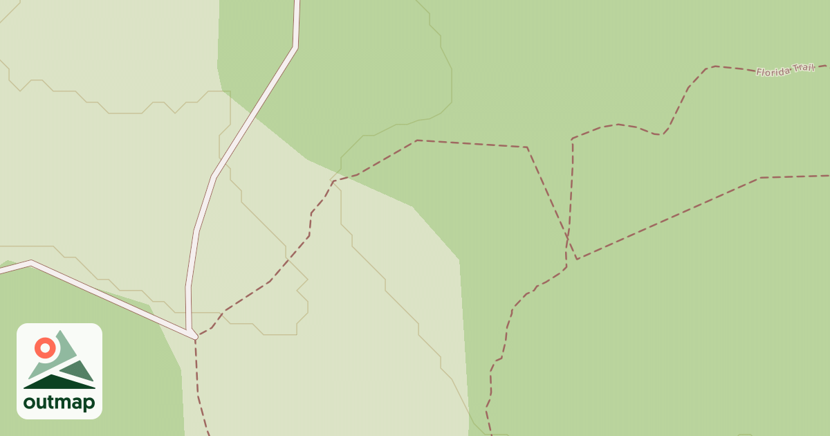 Map of Longleaf Trail