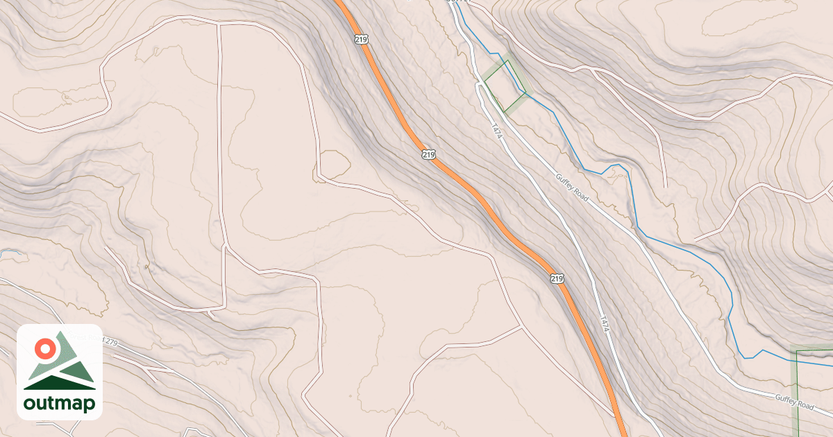 Map of PENNZOIL