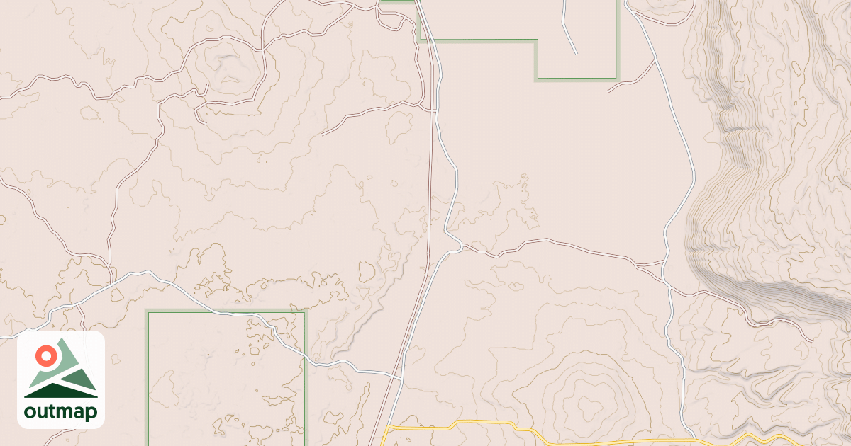Map of WARM RIVER