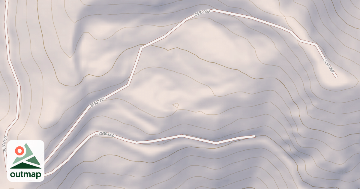 Map of USFS National Forest System Roads {326C5E37-65FE-4273-B3B4-4CD5B36A232F}