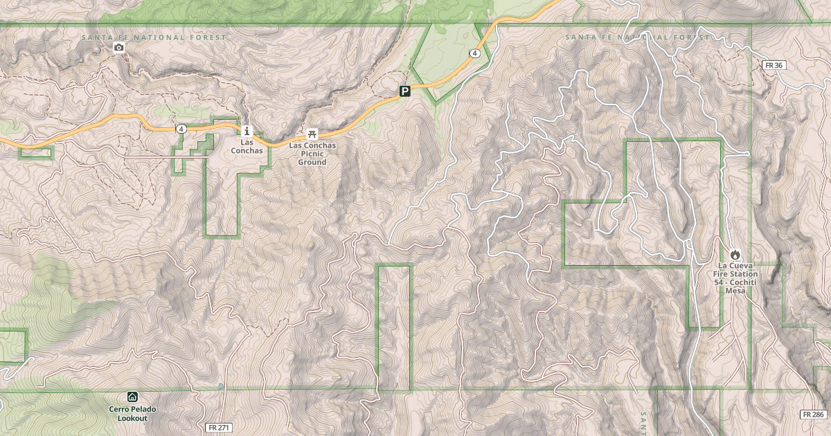 Map preview of PERALTA CANYON