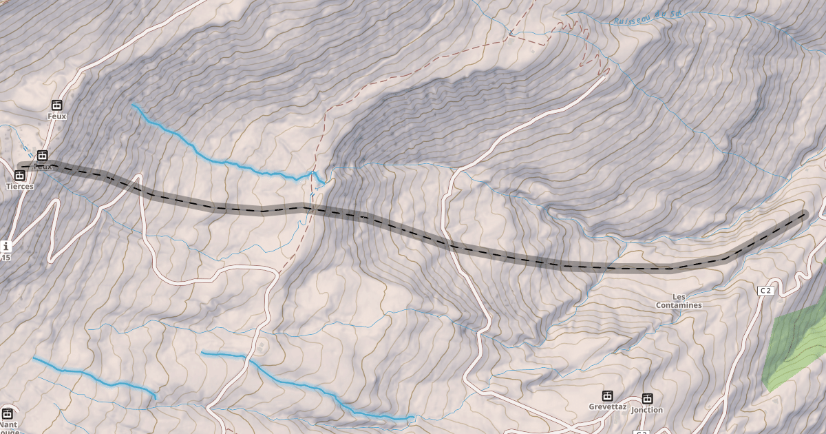 Map preview of Grevettaz