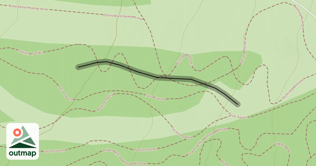 Map of Goat Trail