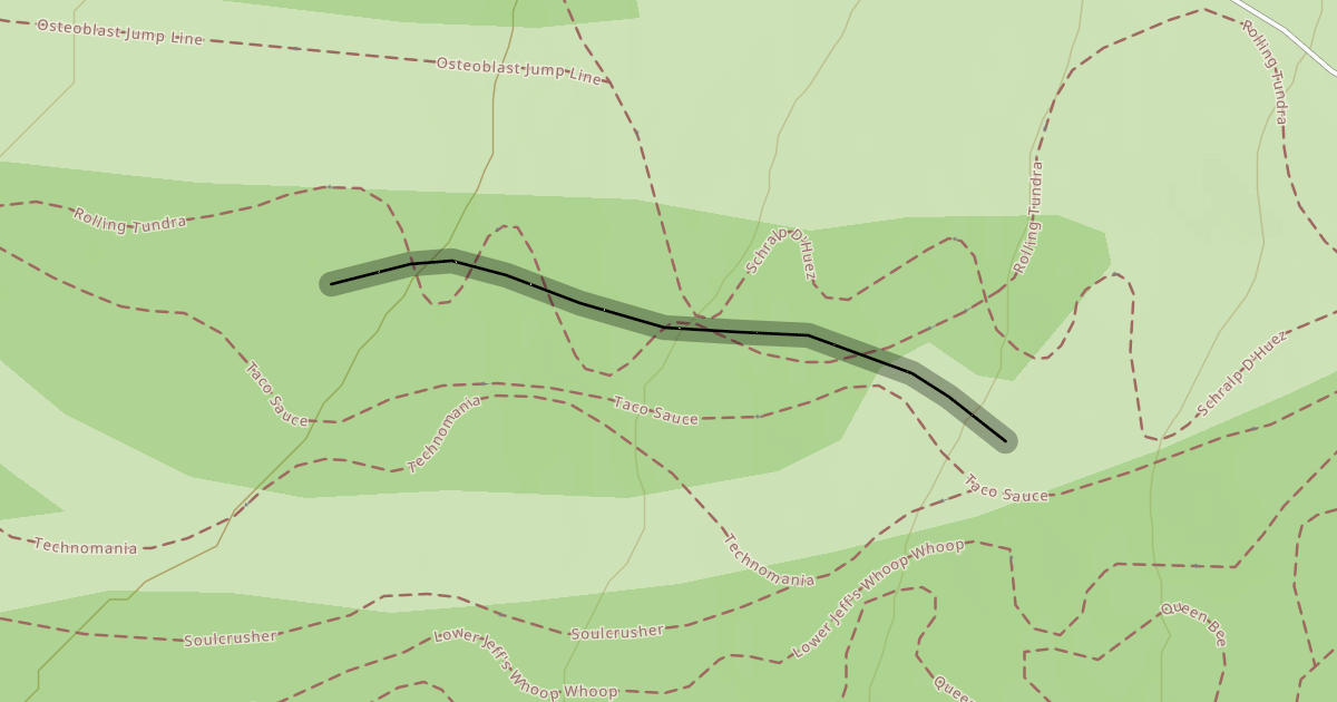 Map preview of Goat Trail