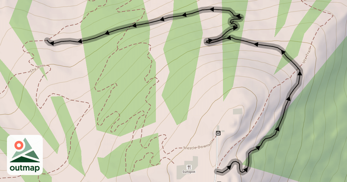 Map of Upper Boulevard
