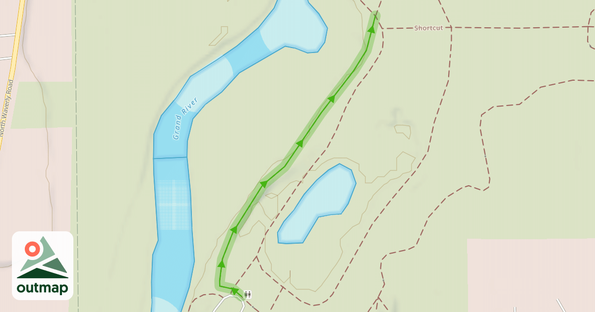 Map of MTB Trail