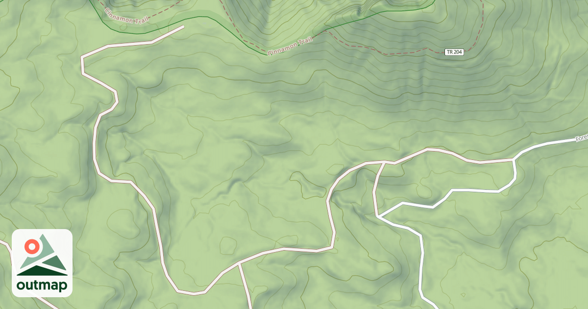 Map of COUGAR CRK