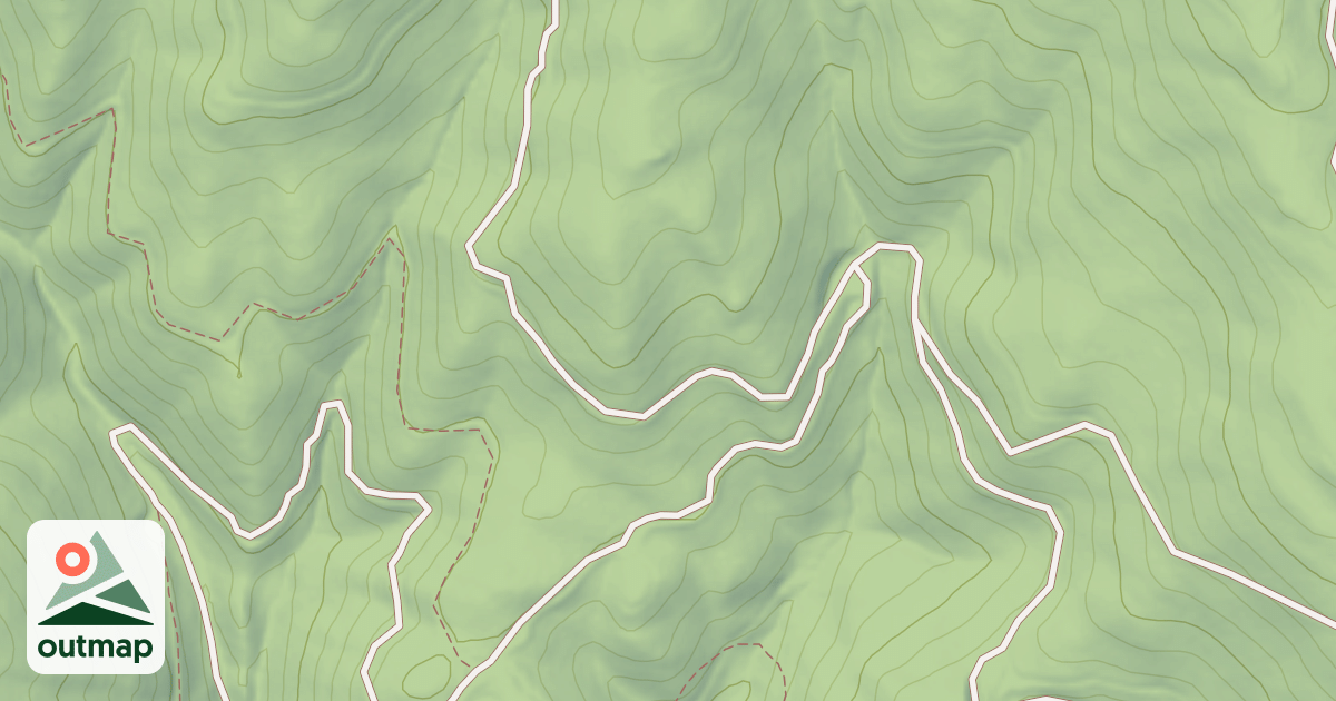 Map of USFS Motor Vehicle Use Map Trails 12061