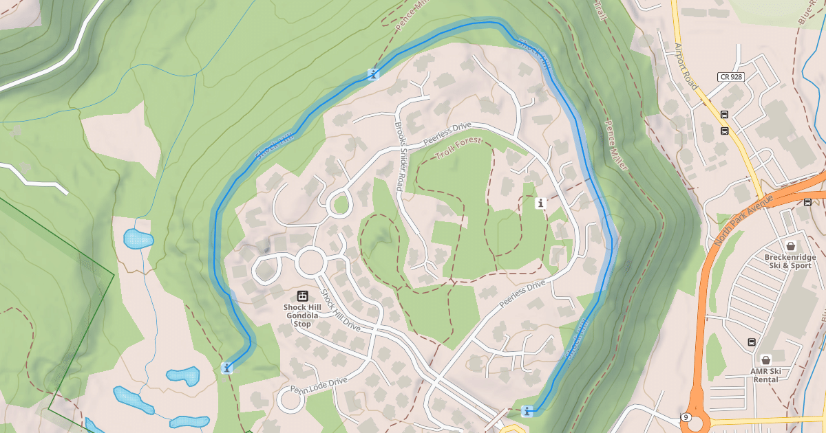 Map preview of Shock Hill