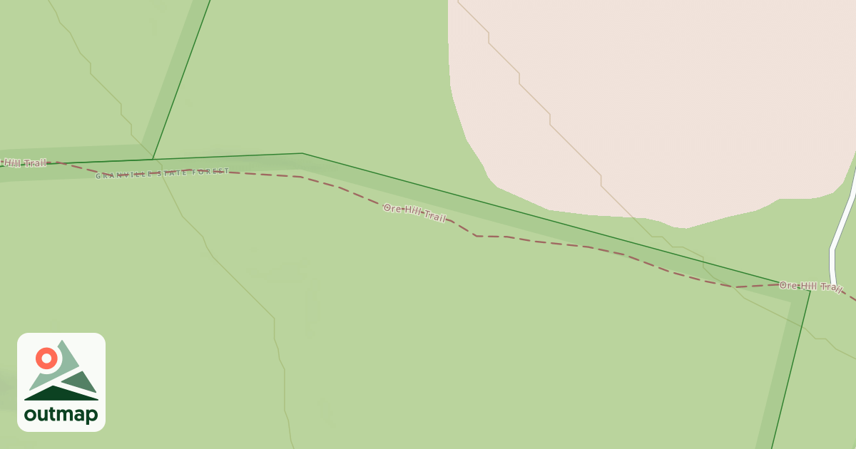 Map of Ore Hill Trail