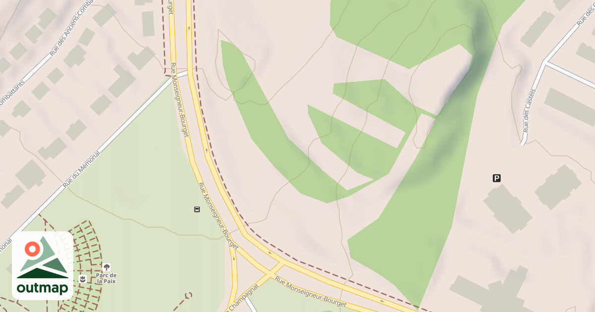 Map of Parc à neige