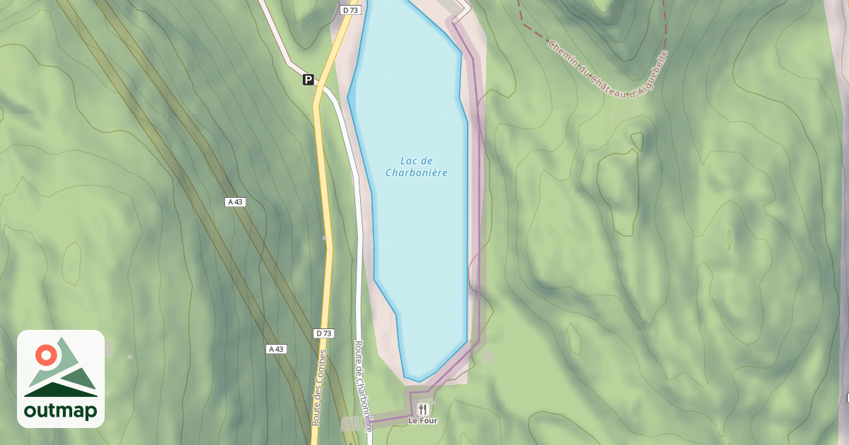 Map of Chemin de Charbonière