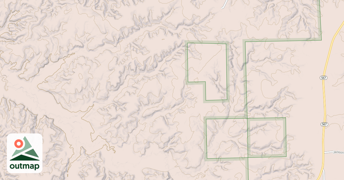 Map of WAS 1414