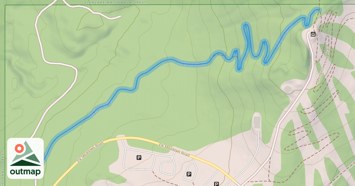 Map of Trail of Endor