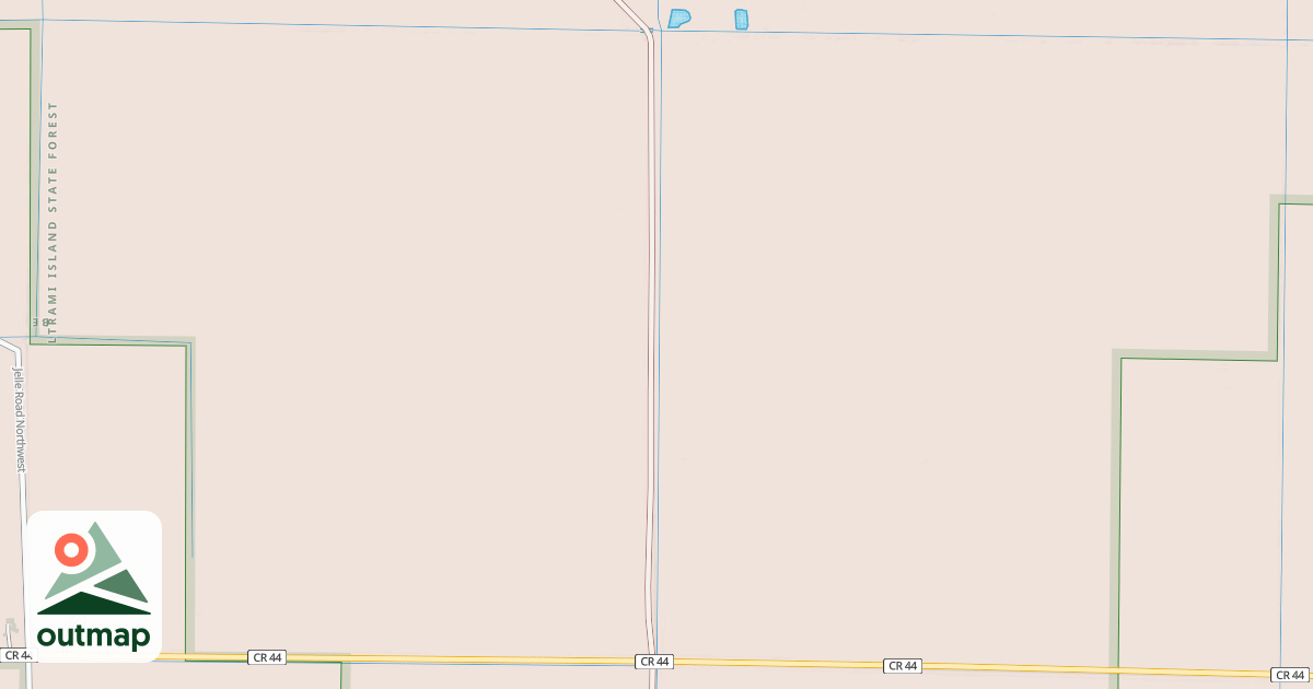 Map of Fourtown-Grygla Trail System