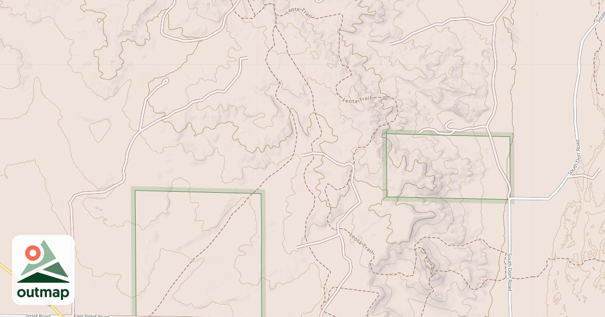 Map of Leota Trail