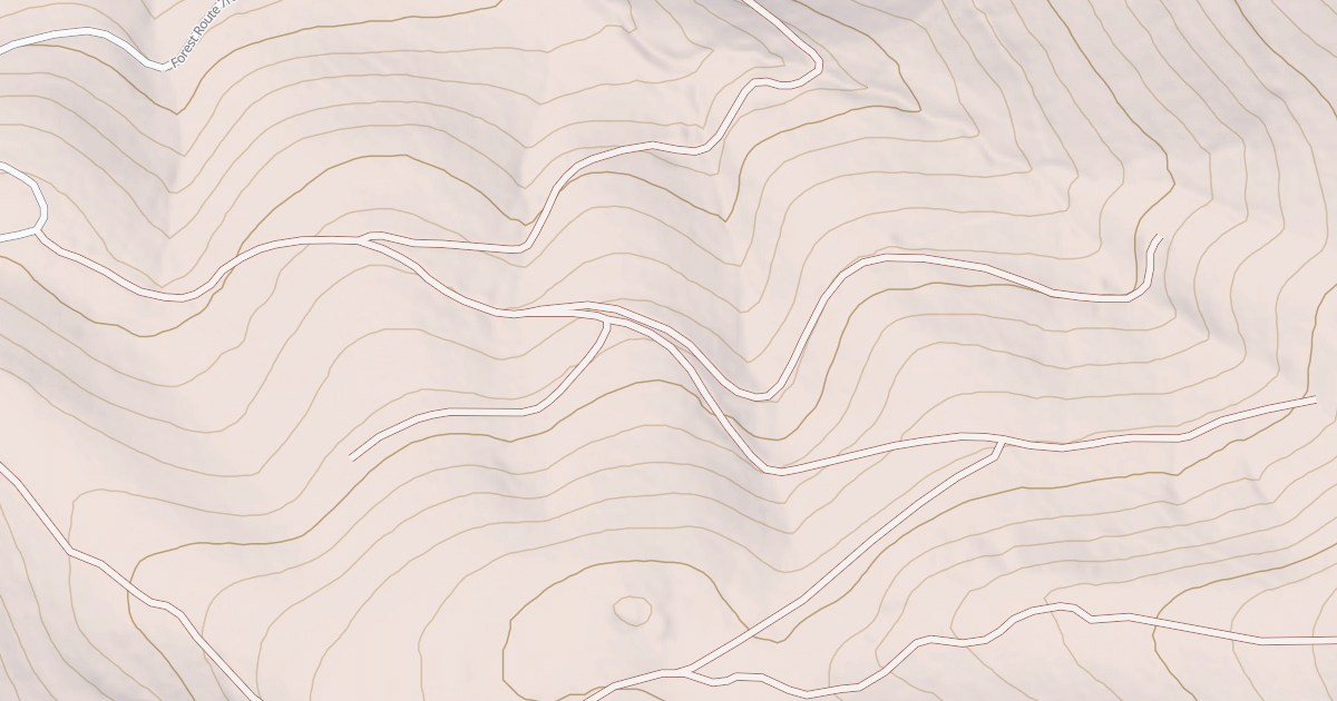 Map preview of USFS National Forest System Roads {EAB1598D-22DD-4F3E-8618-950DAB2AA131}