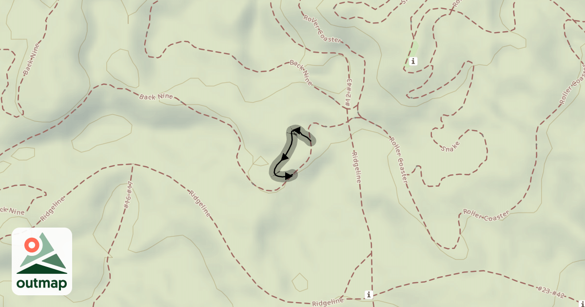 Map of Back Nine (Drops)