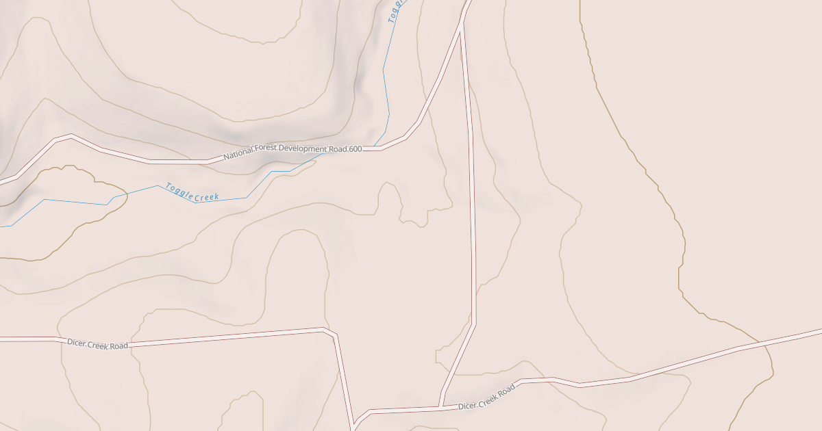 Map preview of USFS National Forest System Roads {C364D7D3-6A43-4B53-AA51-826958B8EB8D}