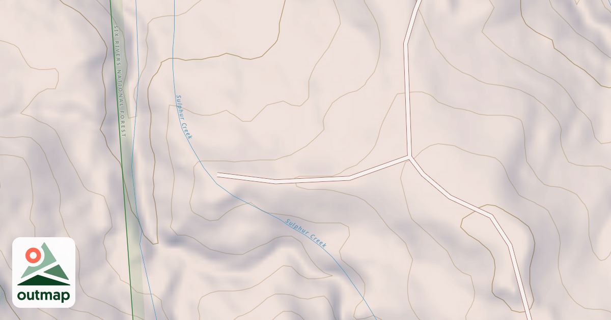 Map of BUCK MTN
