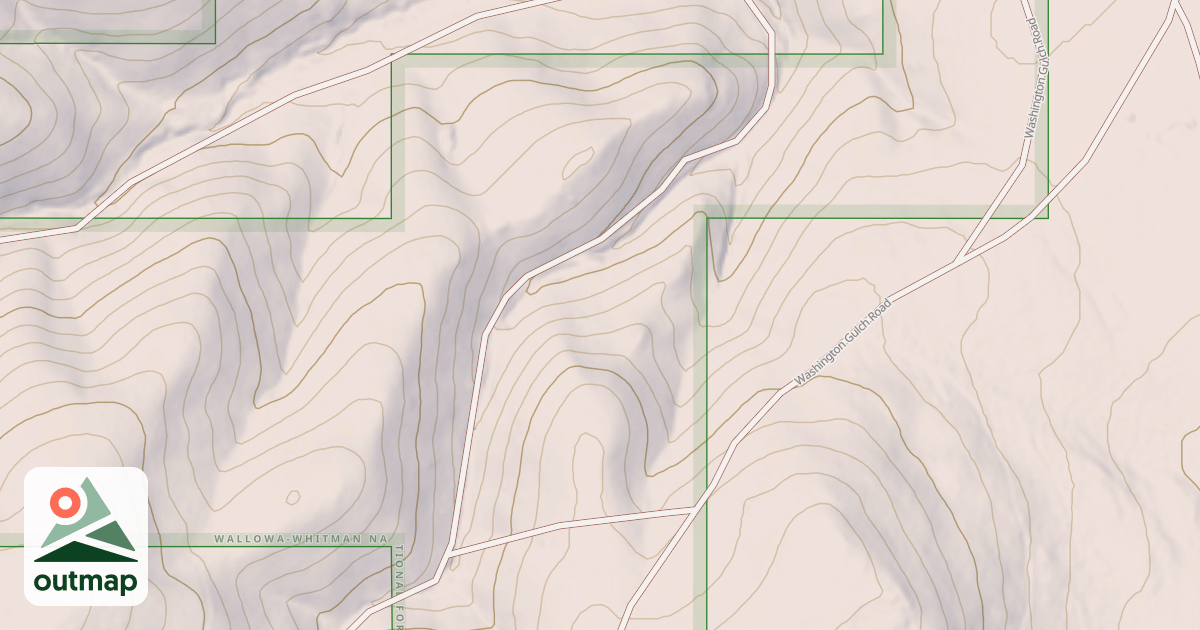 Map of GRIFFIN GULCH