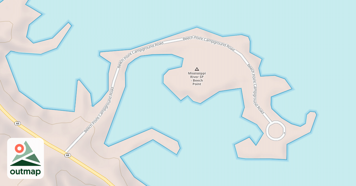 Map of HOTEL PENINSULA