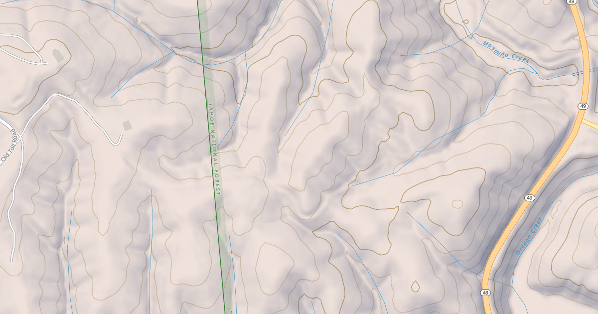 Map preview of WILLOW CREEK