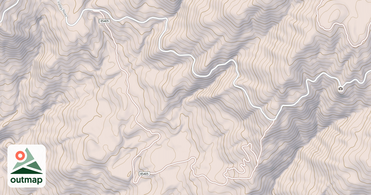 Map of EAST FORK