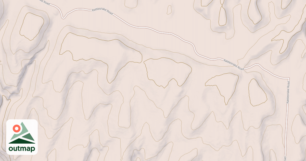 Map of Rattlesnake Loop Trail