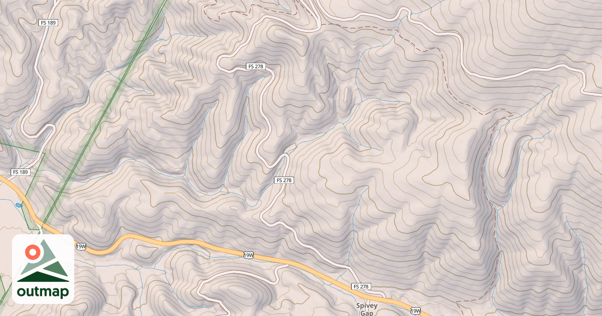 Map of FLAT TOP
